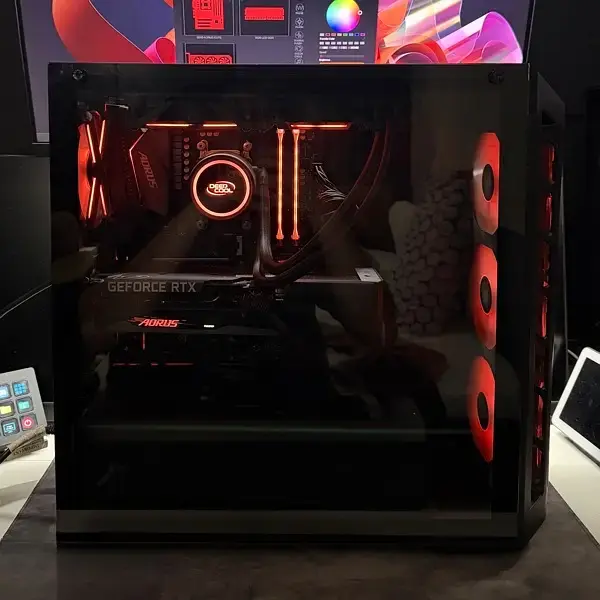 High-Performance Gaming PC with Ryzen 5 Processor and RTX 3060Ti Graphics Card for Ultimate Gaming Experience