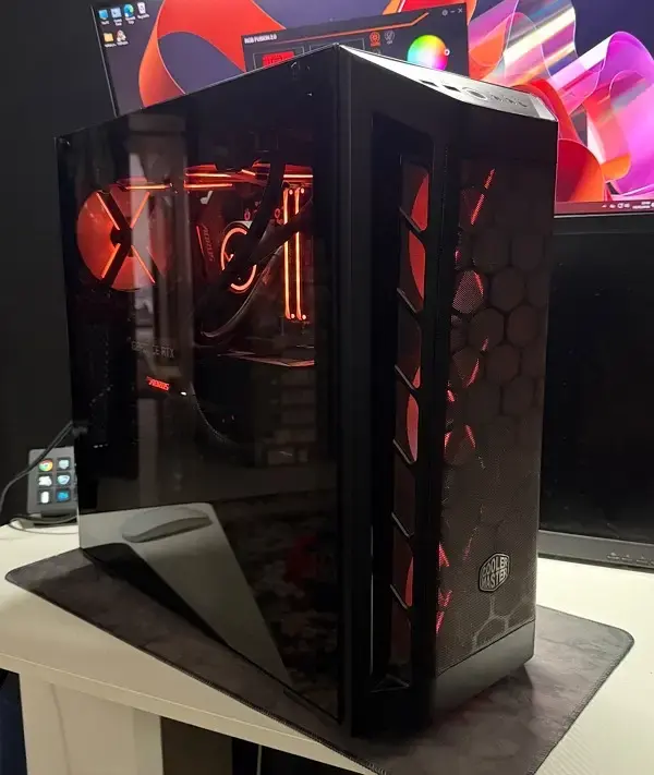 High-Performance Gaming PC with Ryzen 5 Processor and RTX 3060Ti Graphics Card for Ultimate Gaming Experience