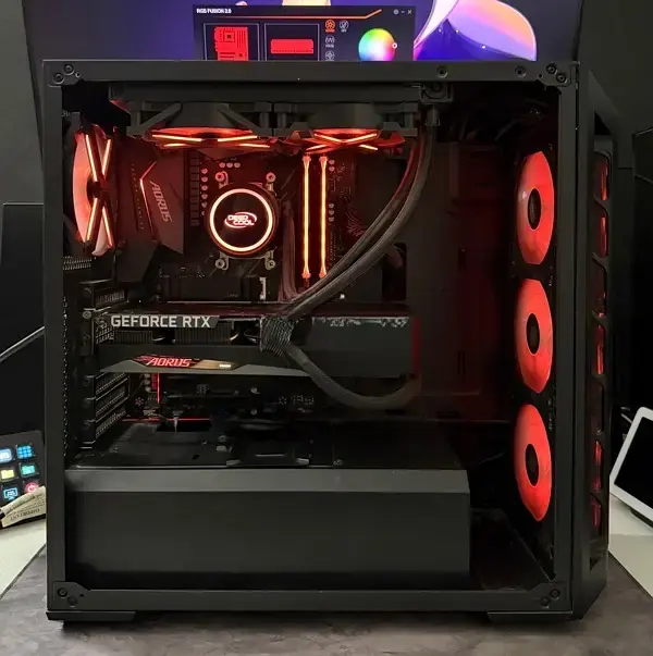 High-Performance Gaming PC with Ryzen 5 Processor and RTX 3060Ti Graphics Card for Ultimate Gaming Experience