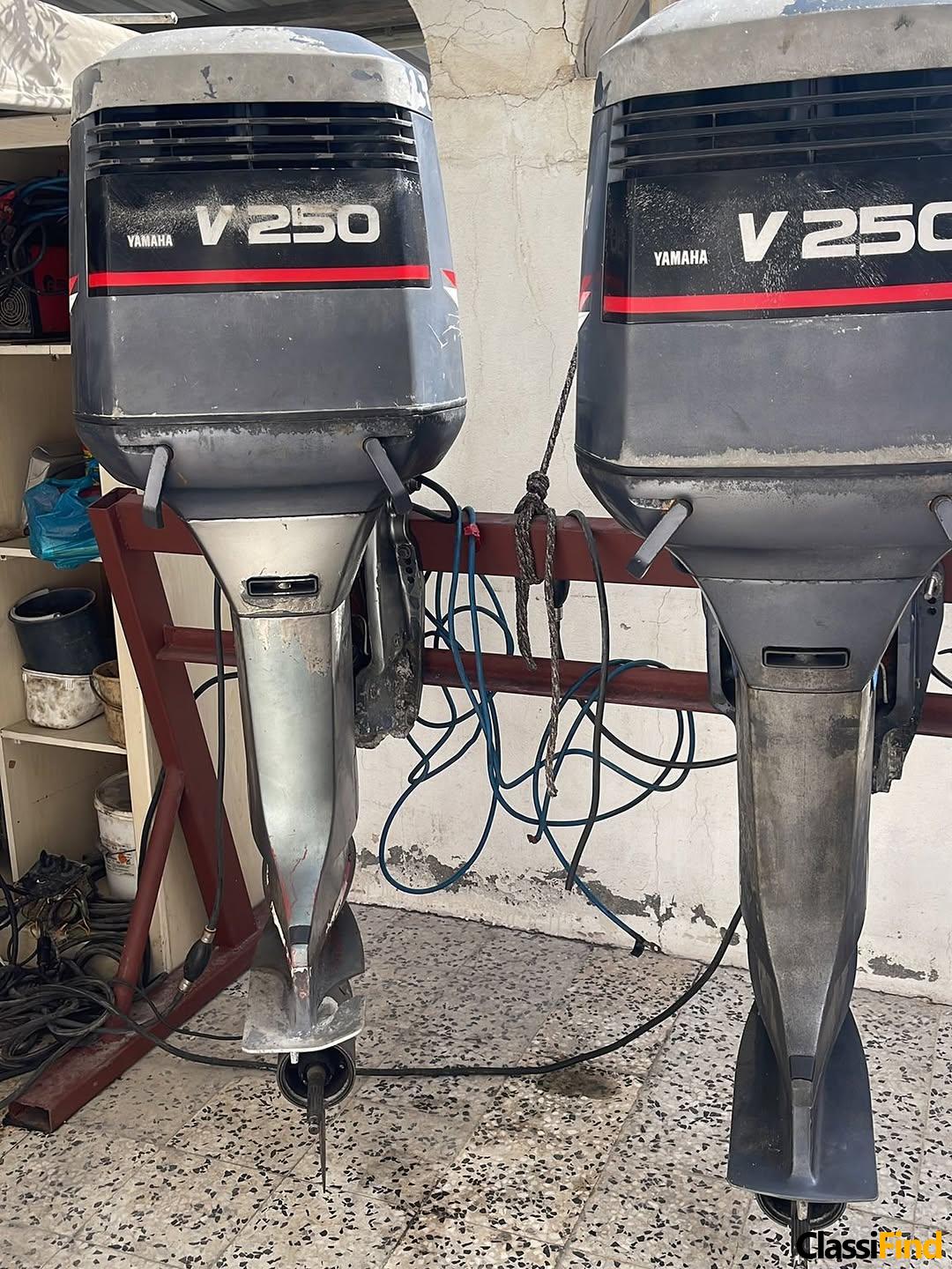 Two Yamaha 250hp engines for sale, 2011 model