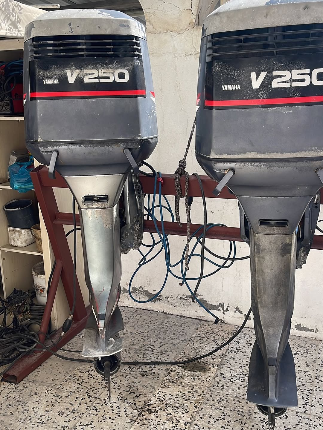 Two Yamaha 250hp engines for sale, 2011 model