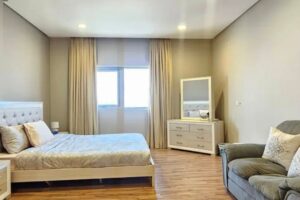 Experience refined living in this newly renovated high-floor 2-bedroom apartment in the heart of Seef, just steps away from City Centre Bahrain