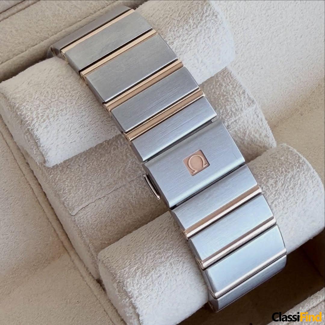 Omega Constellation Steel & Rose Gold