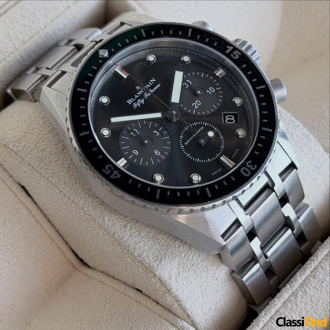 Blancpain Fifty Fathoms Bathyscaphe Chronograph Steel