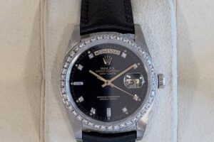 Rolex Day-Date White Gold & Diamonds Size: 36
