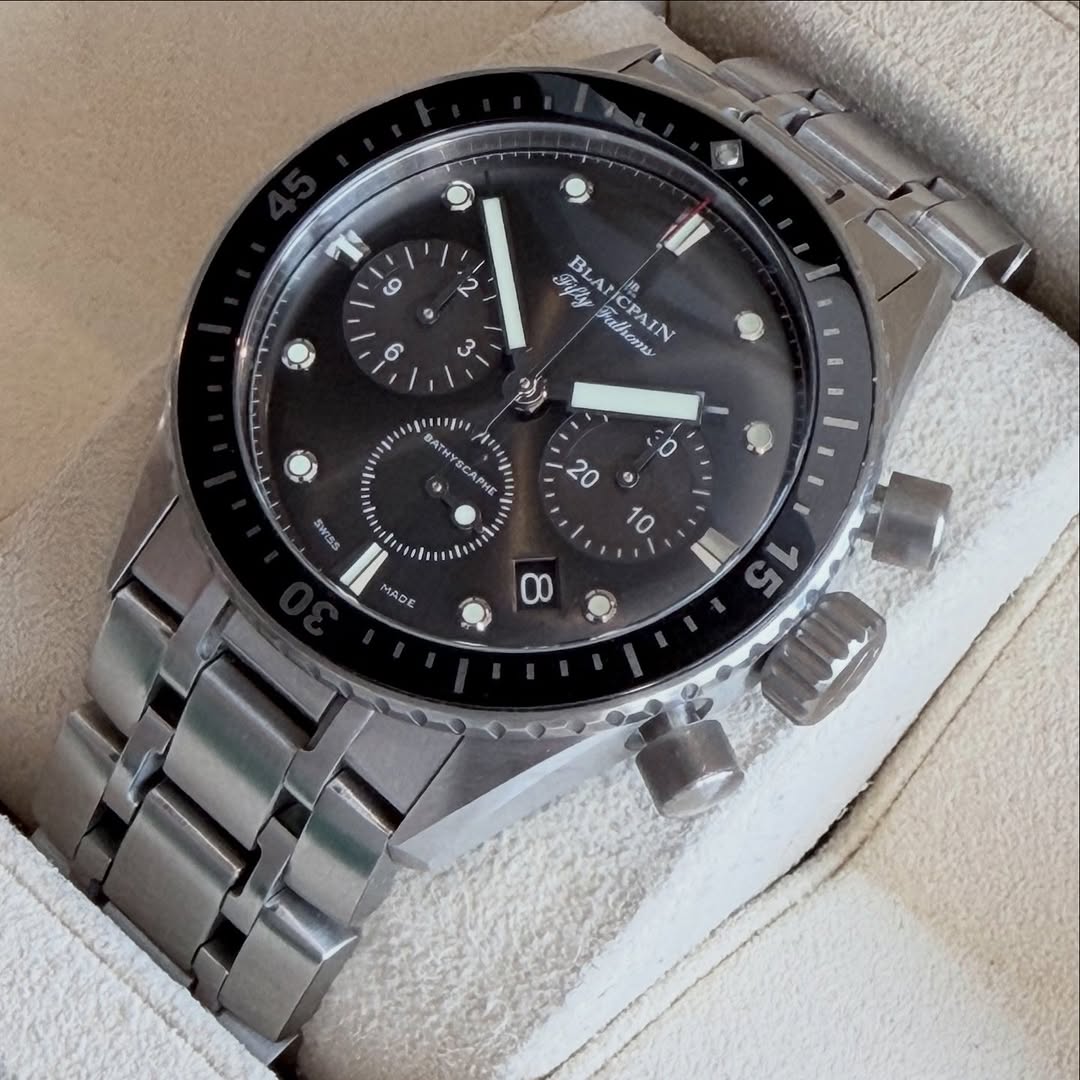 Blancpain Fifty Fathoms Bathyscaphe Chronograph Steel