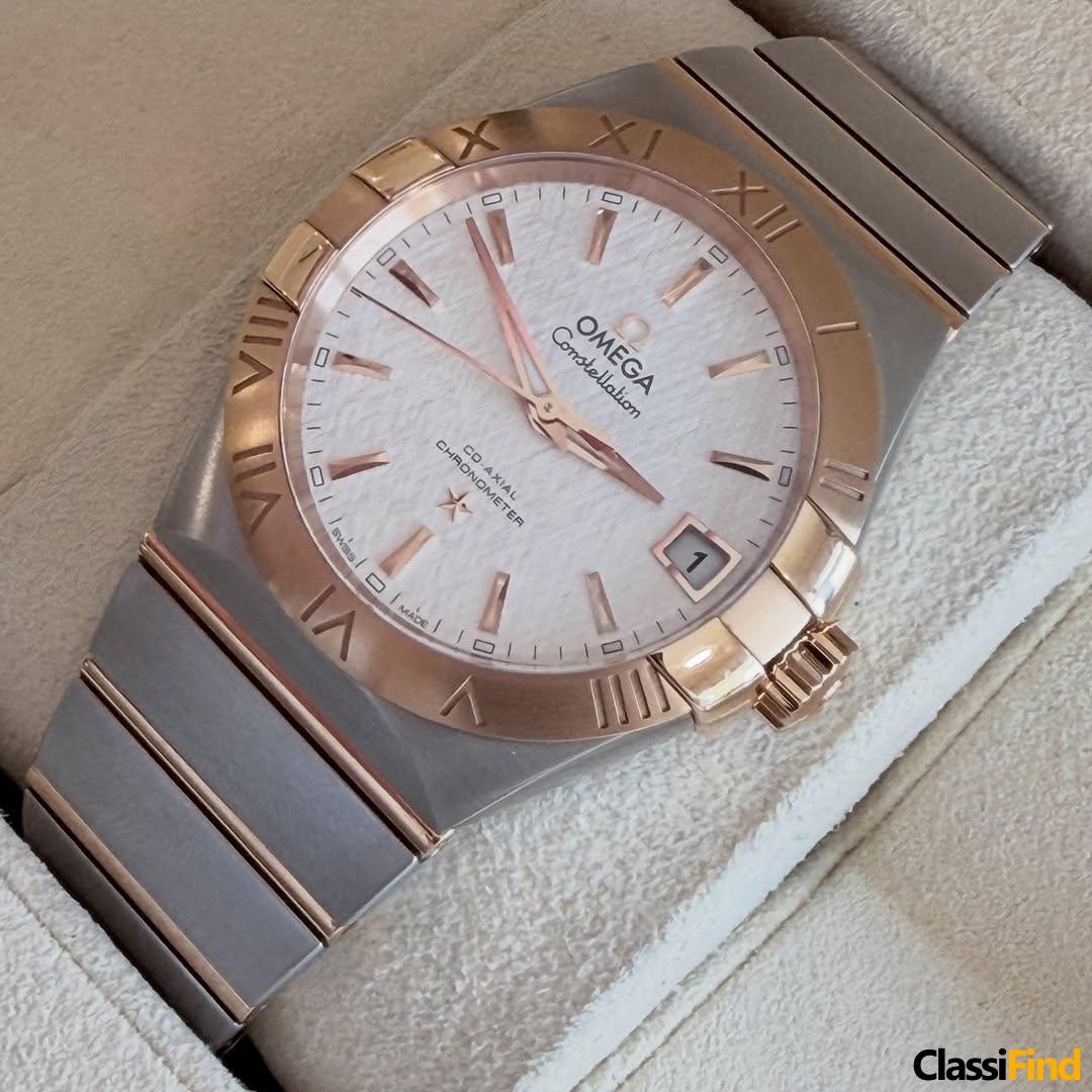 Omega Constellation Steel & Rose Gold