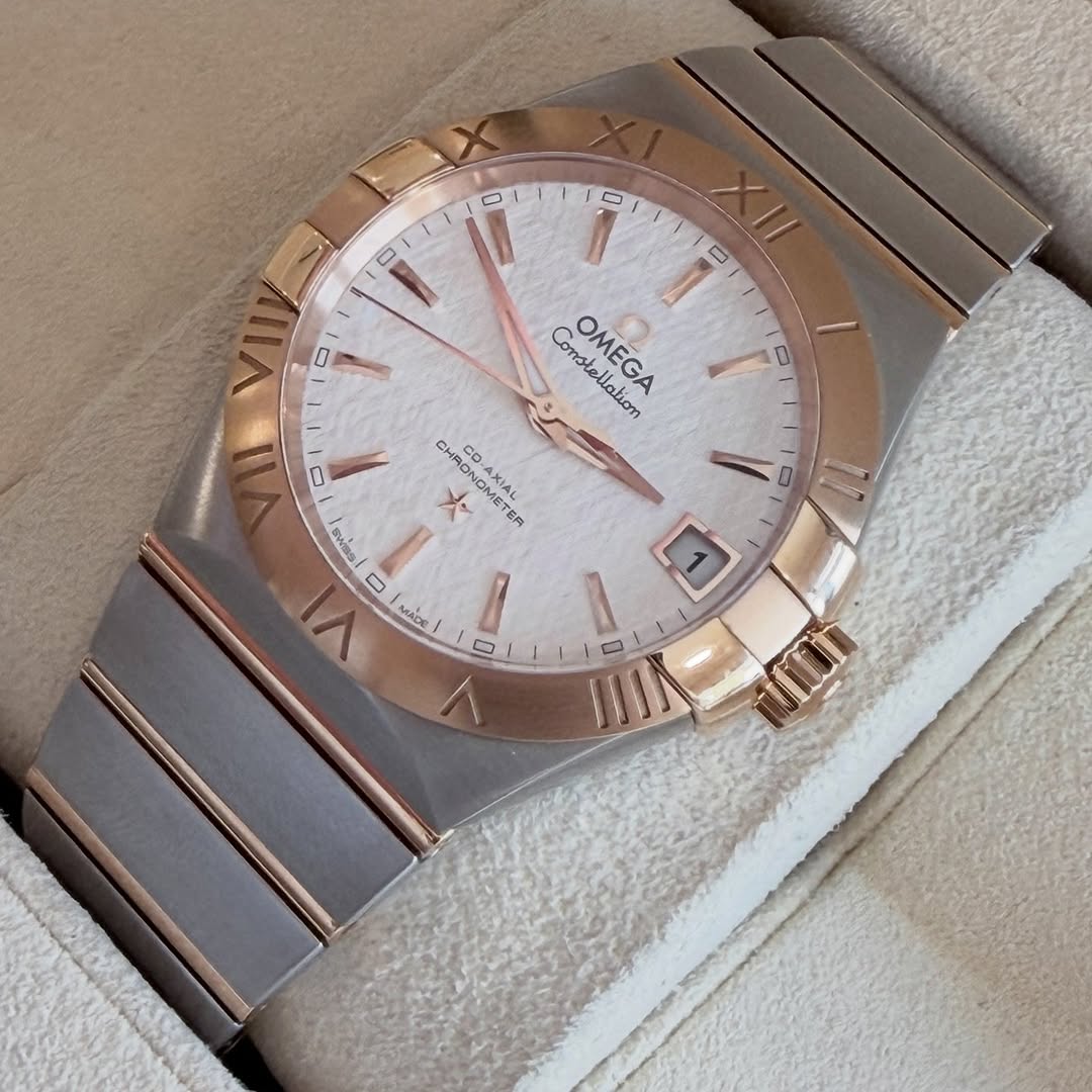 Omega Constellation Steel & Rose Gold