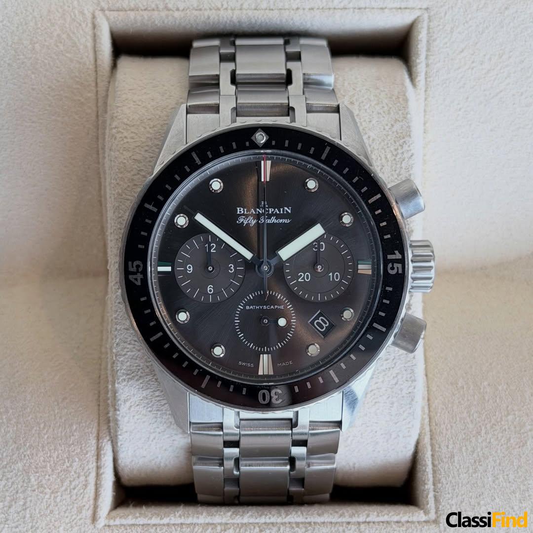 Blancpain Fifty Fathoms Bathyscaphe Chronograph Steel