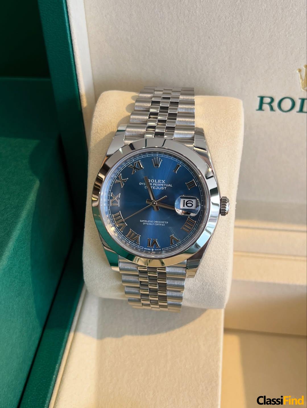 Datejust Wimbledon Steel