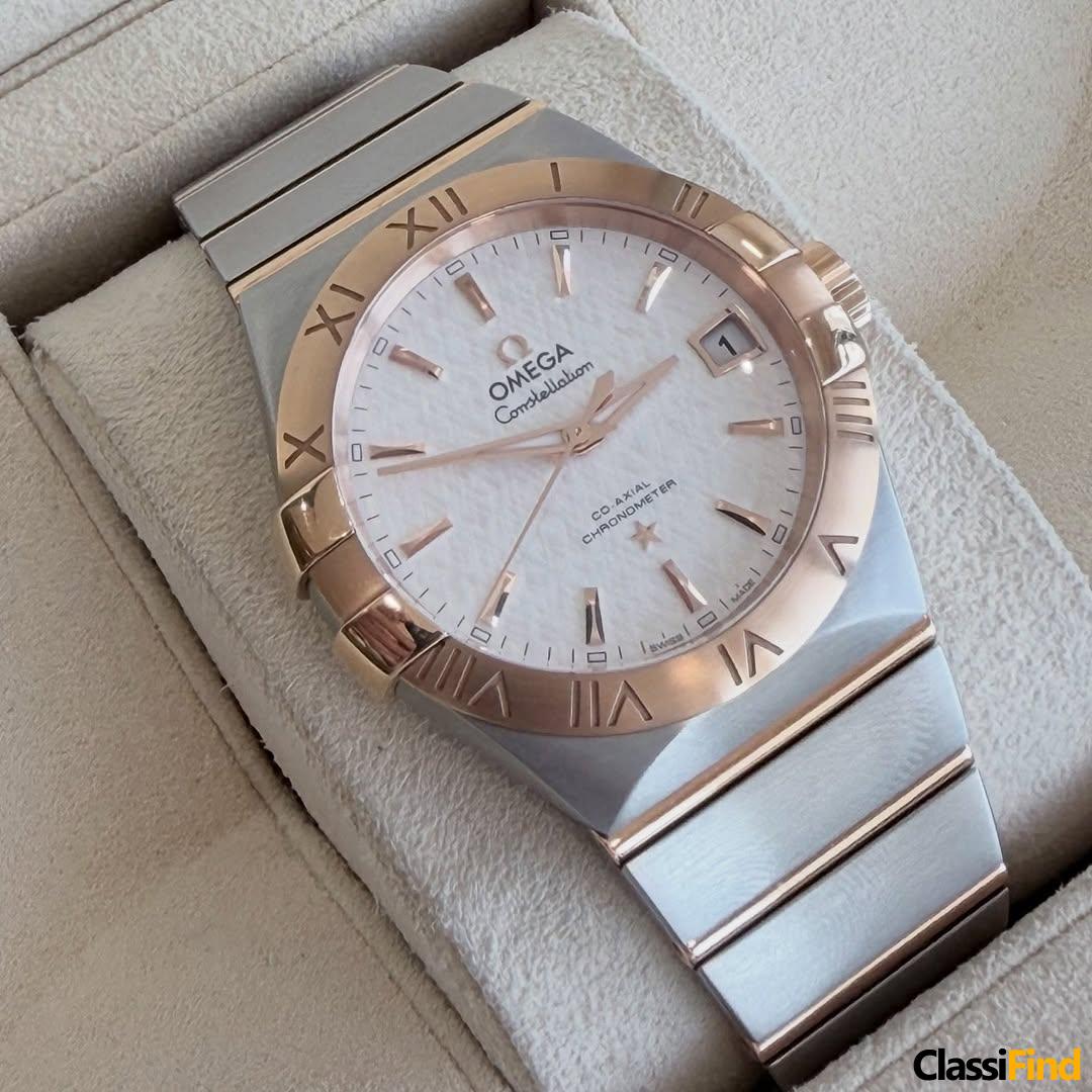 Omega Constellation Steel & Rose Gold