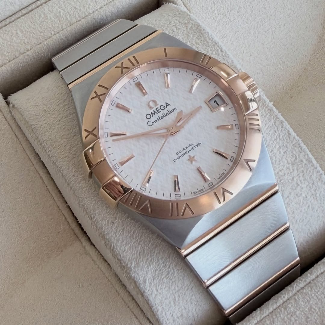 Omega Constellation Steel & Rose Gold
