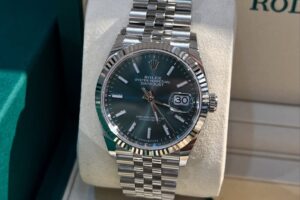 Datejust Steel White gold bezel Reference 126234 Size 36 mm