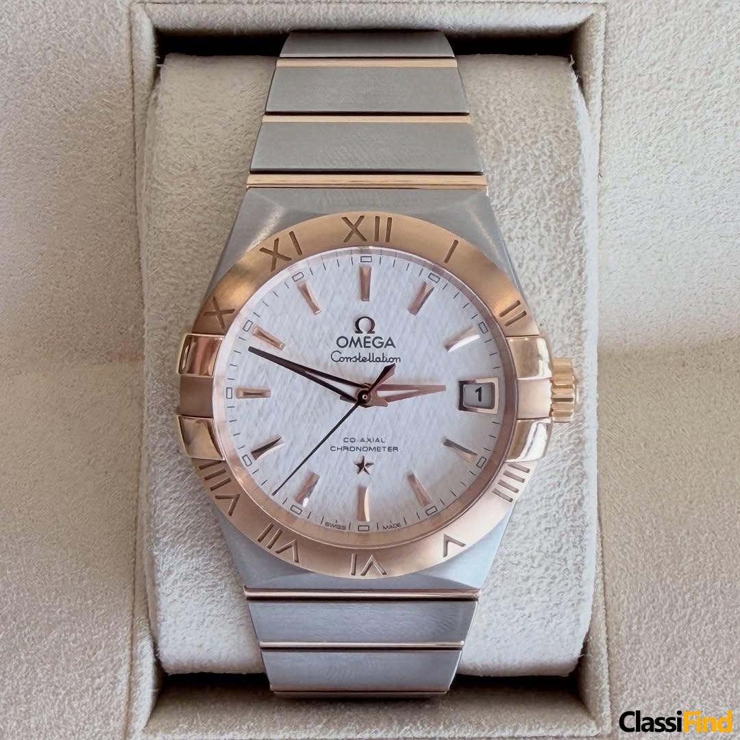 Omega Constellation Steel & Rose Gold
