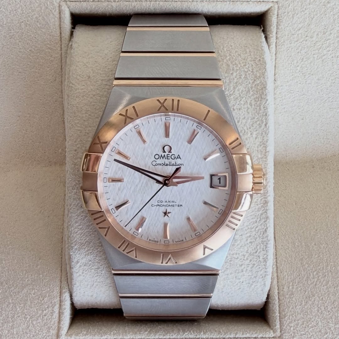 Omega Constellation Steel & Rose Gold