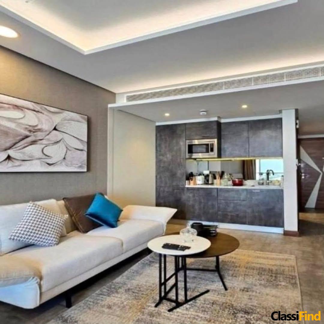 For rent (studio) apartment system of hotel apartments with sea view