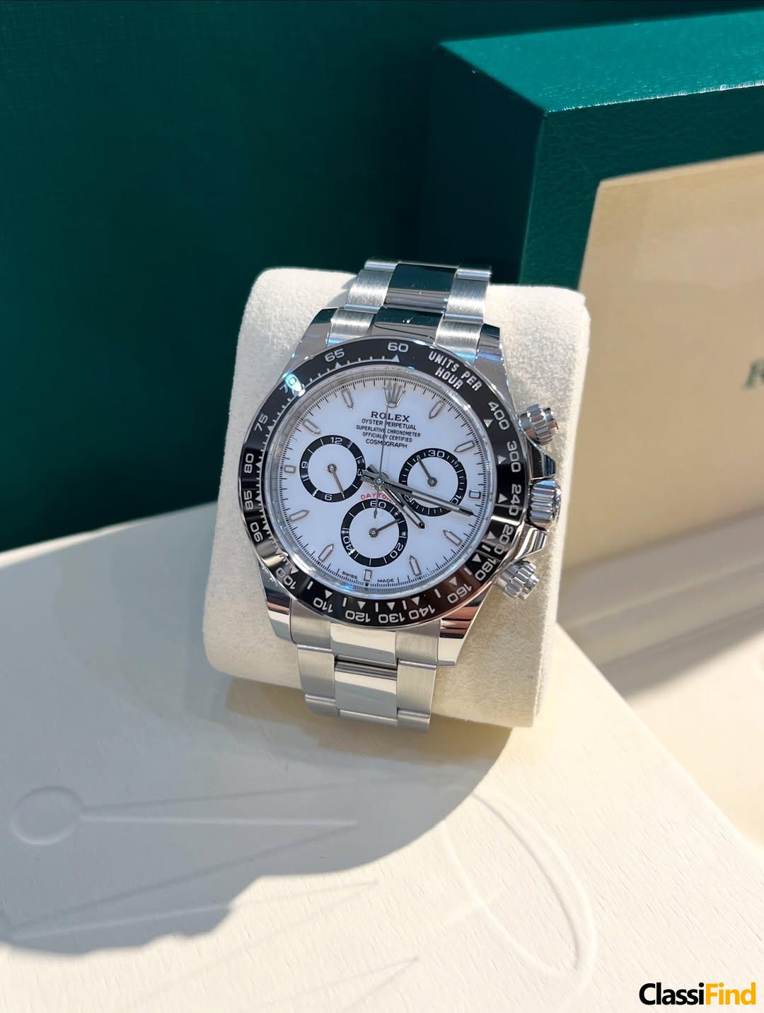 Daytona Panda Reference 126500LN 10/2024 Size 40 mm