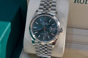 Datejust Steel White gold bezel Reference 126234 Size 36 mm