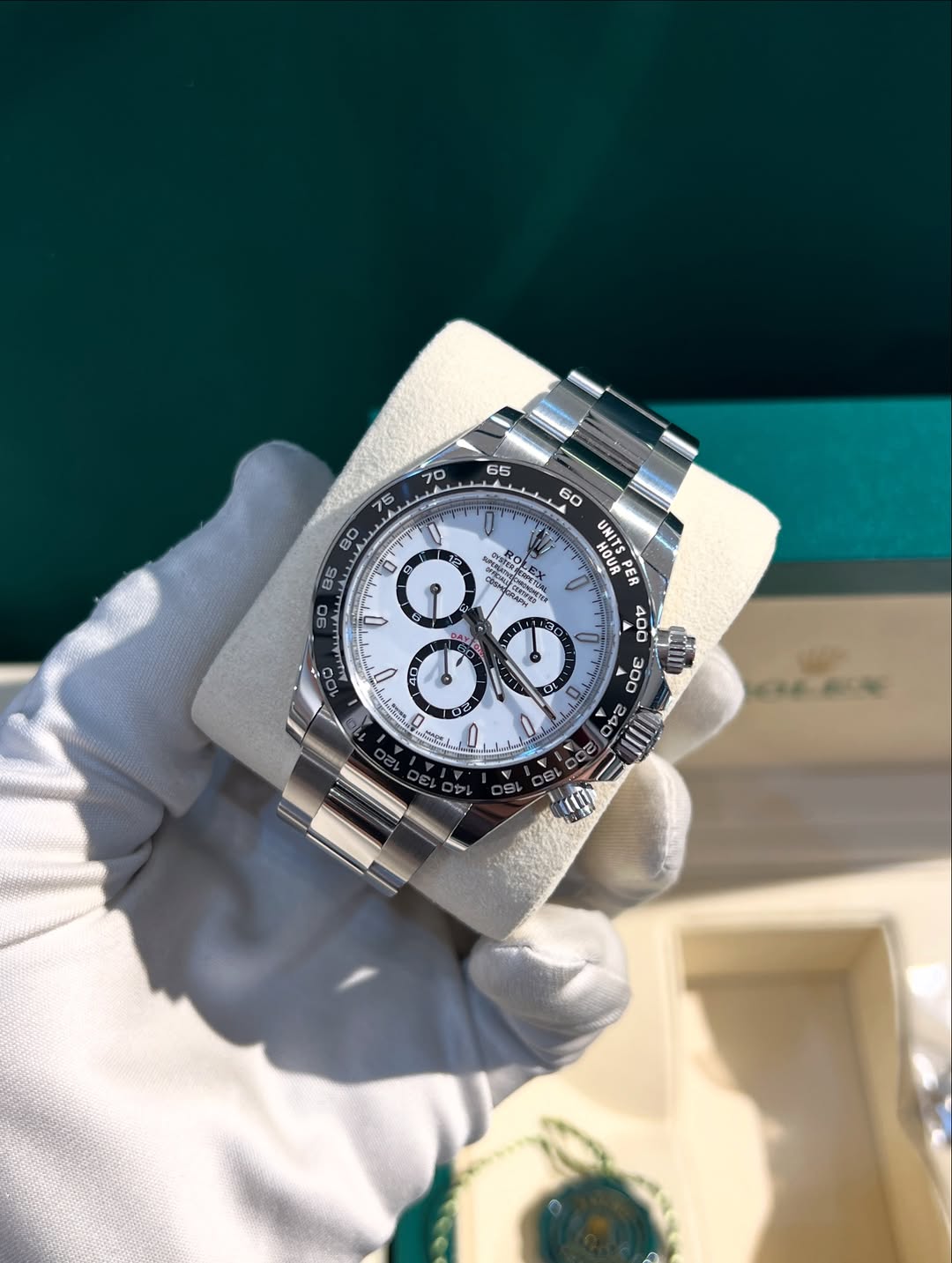 Daytona Panda Reference 126500LN 10/2024 Size 40 mm