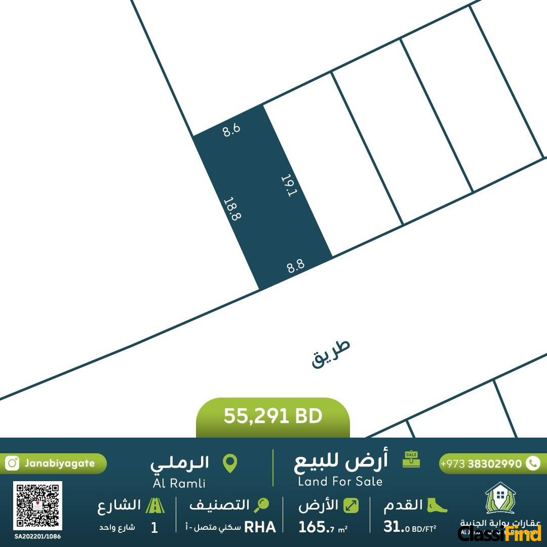 Land for sale in Ramli