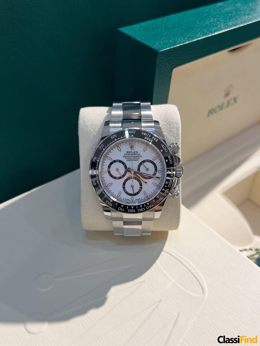 Daytona Panda Reference 126500LN 10/2024 Size 40 mm