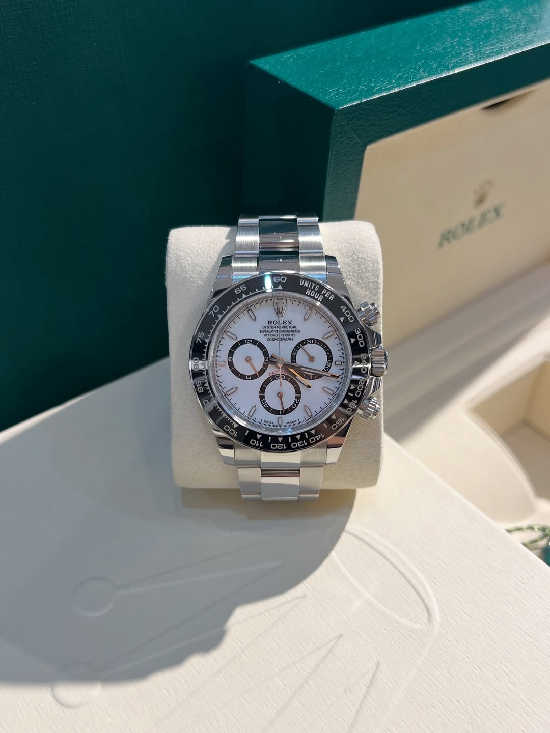 Daytona Panda Reference 126500LN 10/2024 Size 40 mm
