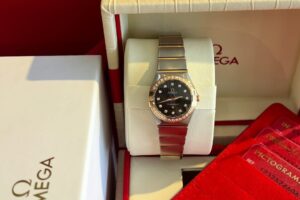 Omega Consolation Steel and gold 25mm