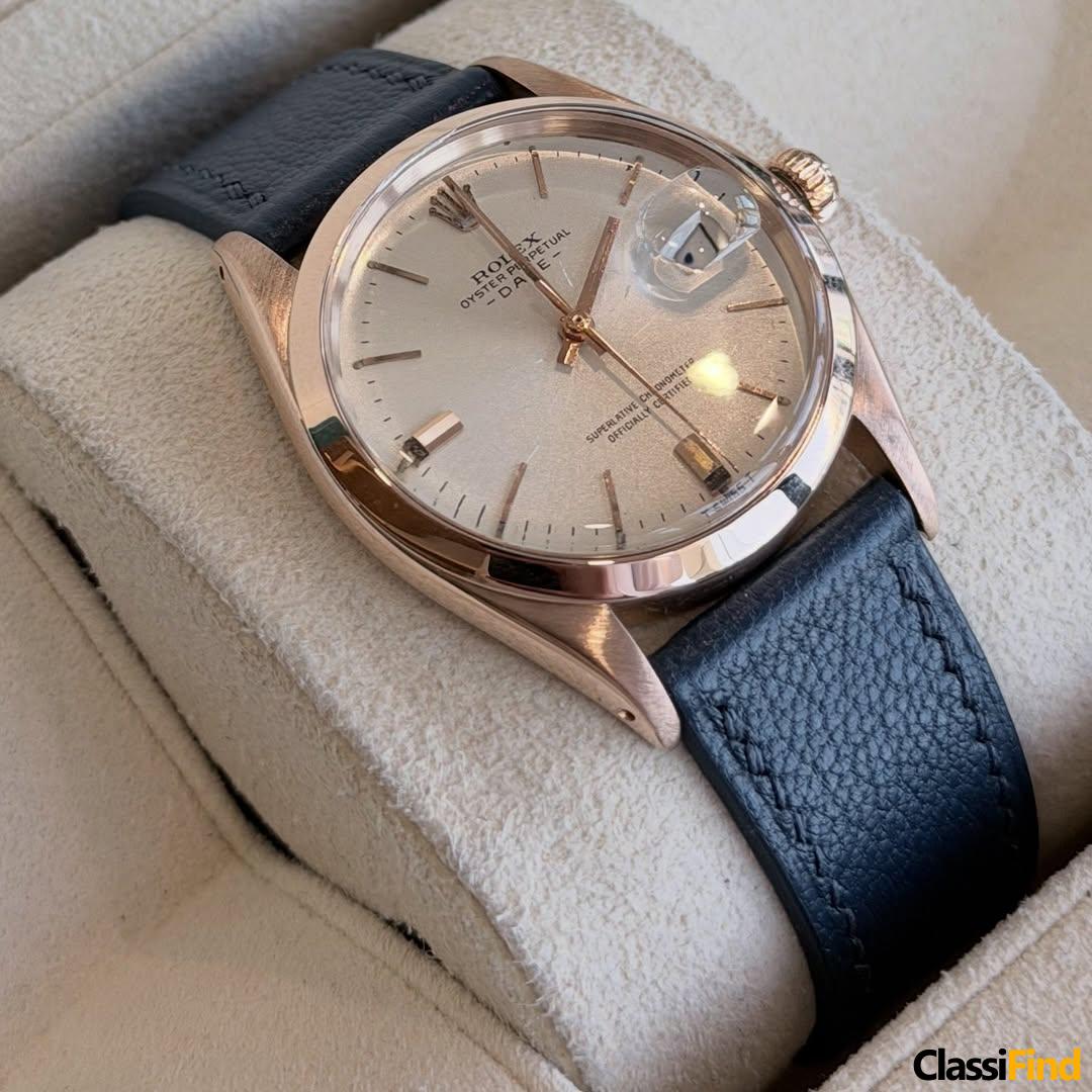 Vintage Date Rose Gold