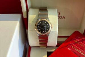 Omega Consolation Steel and gold 25mm