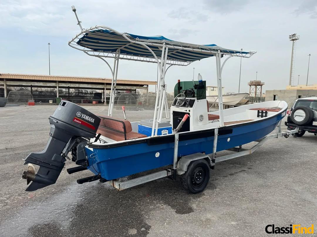Used Alnuwras 23ft Boat 2002 Model, Bahrain