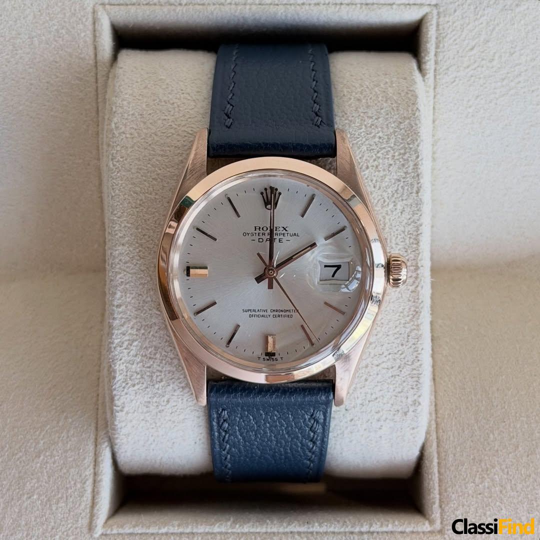 Vintage Date Rose Gold