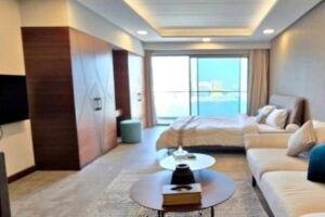 For rent (studio) apartment system of hotel apartments with sea view