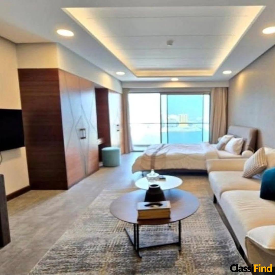 For rent (studio) apartment system of hotel apartments with sea view