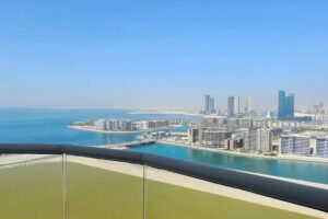 Experience refined living in this newly renovated high-floor 2-bedroom apartment in the heart of Seef, just steps away from City Centre Bahrain