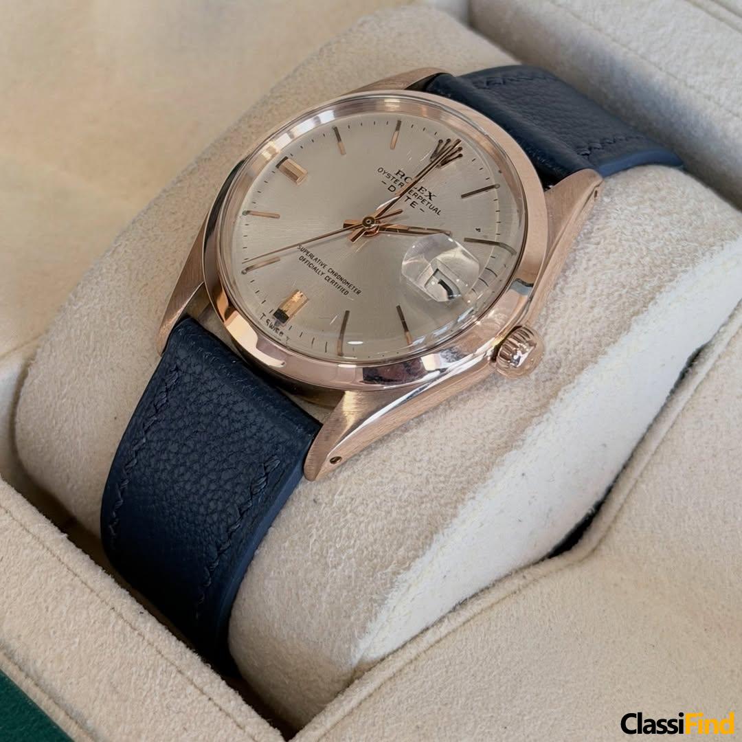 Vintage Date Rose Gold