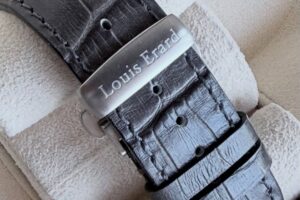 Louis Erarad 1931 Chrono Steel & Alligator Strap