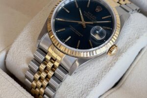 Vintage Datejust Steel & Yellow Gold Blue Dial