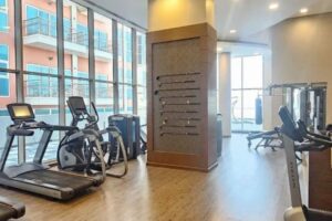 Experience refined living in this newly renovated high-floor 2-bedroom apartment in the heart of Seef, just steps away from City Centre Bahrain