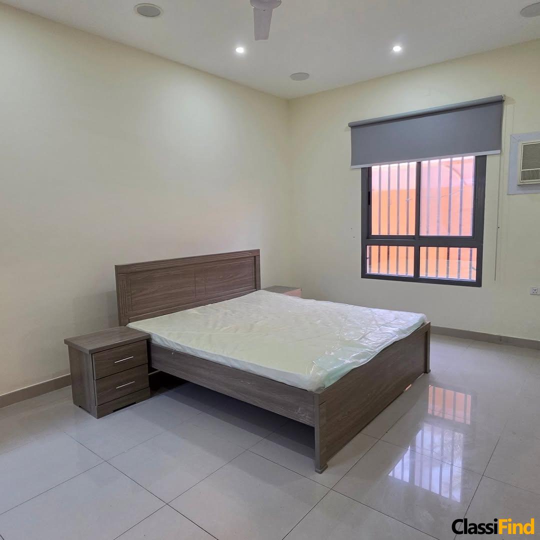 For rent: A large, luxurious apartment in Riffa, Abu Kuwara area. Prime location, close to all amenities. Semi-furnished.