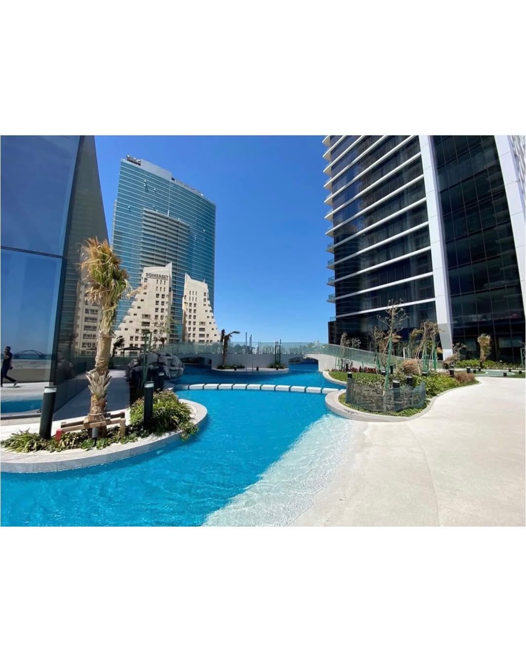 A luxurious, fully furnished studio apartment with a sea view