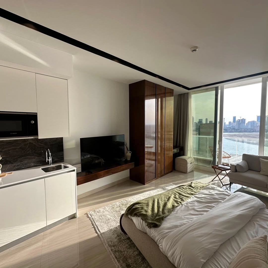 Fully furnished apartment for rent in Spiral Orchid Residence – Seef