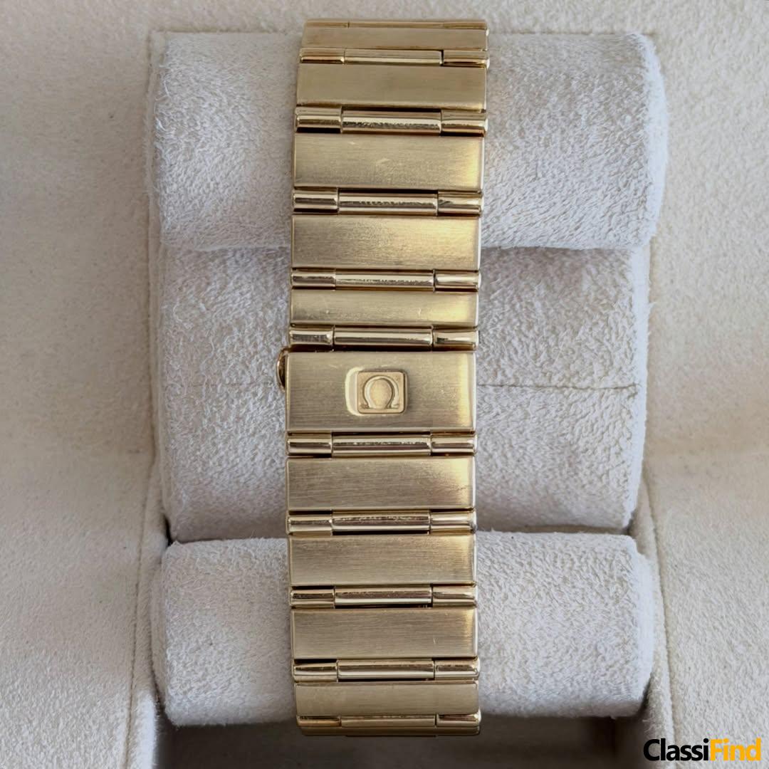 Vintage Omega Constellation Full Yellow Gold