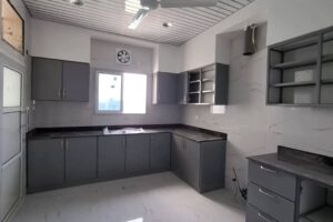 For sale, new apartments in Al-Hidd, with very high-end finishing, very beautiful sea view