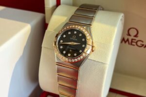 Omega Consolation Steel and gold 25mm