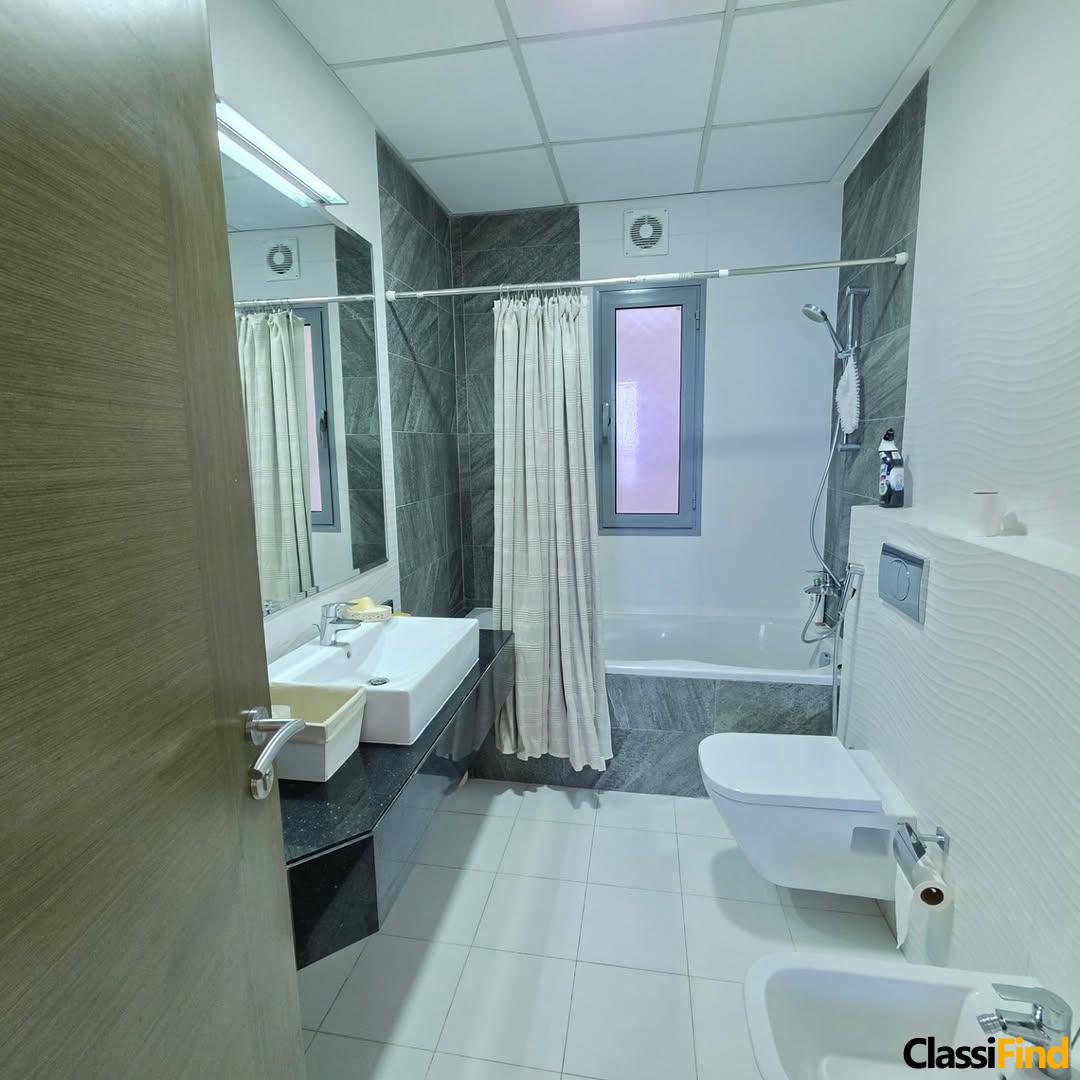 For rent an apartment in Darra Marina, inclusive of electricity and water, fully furnished