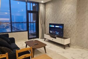 Sea view apartment for rent in a newly built tower (Al Kadi Tower)