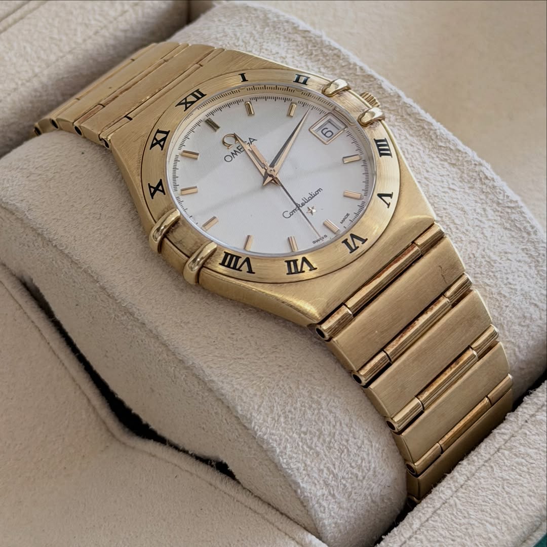 Vintage Omega Constellation Full Yellow Gold
