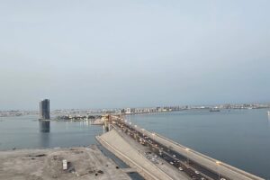 Sea view apartment for rent in a newly built tower (Al Kadi Tower)