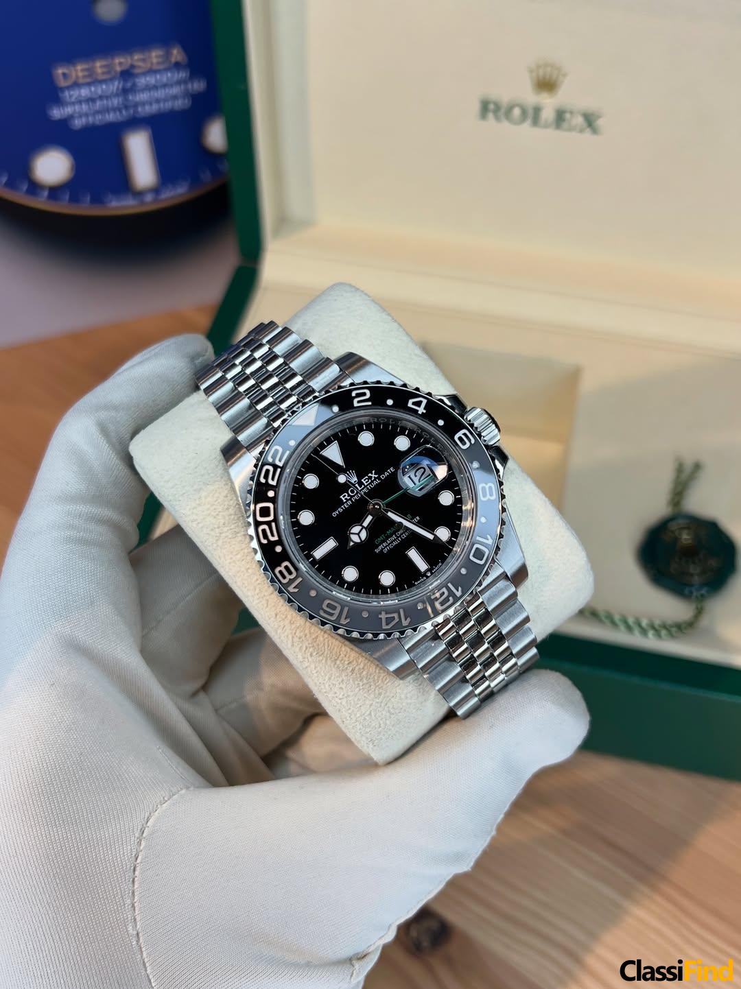 Bruce Wayne 🔥 GMT – master II Ref 126710GRNR 40 mm