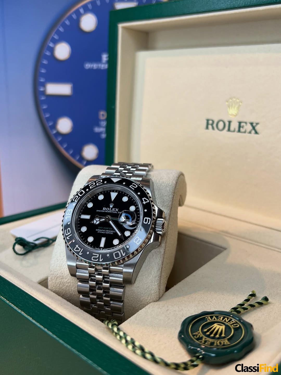 Bruce Wayne 🔥 GMT – master II Ref 126710GRNR 40 mm